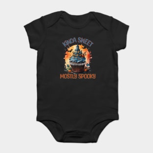 Kinda Sweet Mostly Spooky Baby Bodysuit
